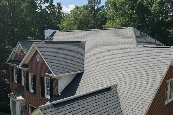Comprehensive roof inspection process for Woodstock homes