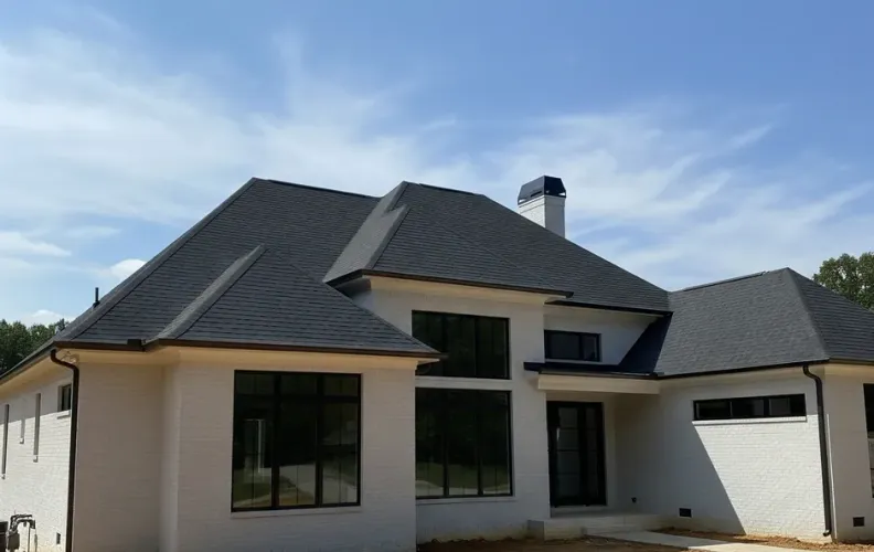 Best Woodstock Roofer team completing a residential roof replacement project in Woodstock, GA