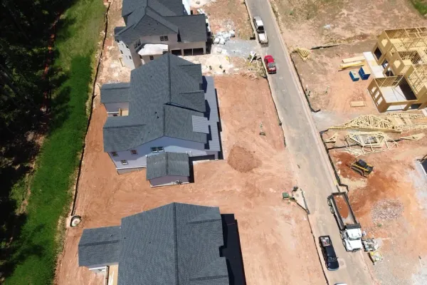 Seamless gutter installation process in Woodstock, GA